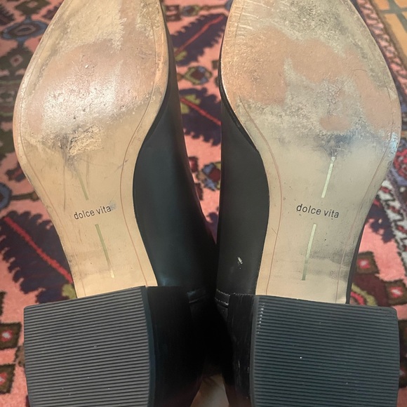 Dolce Vita Black Ankle Boots Size 9 - Picture 5 of 5
